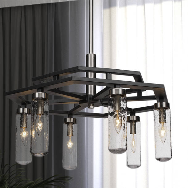 Brayden Studio® Grasston 3 Light Kitchen Island Cylinder Pendant
